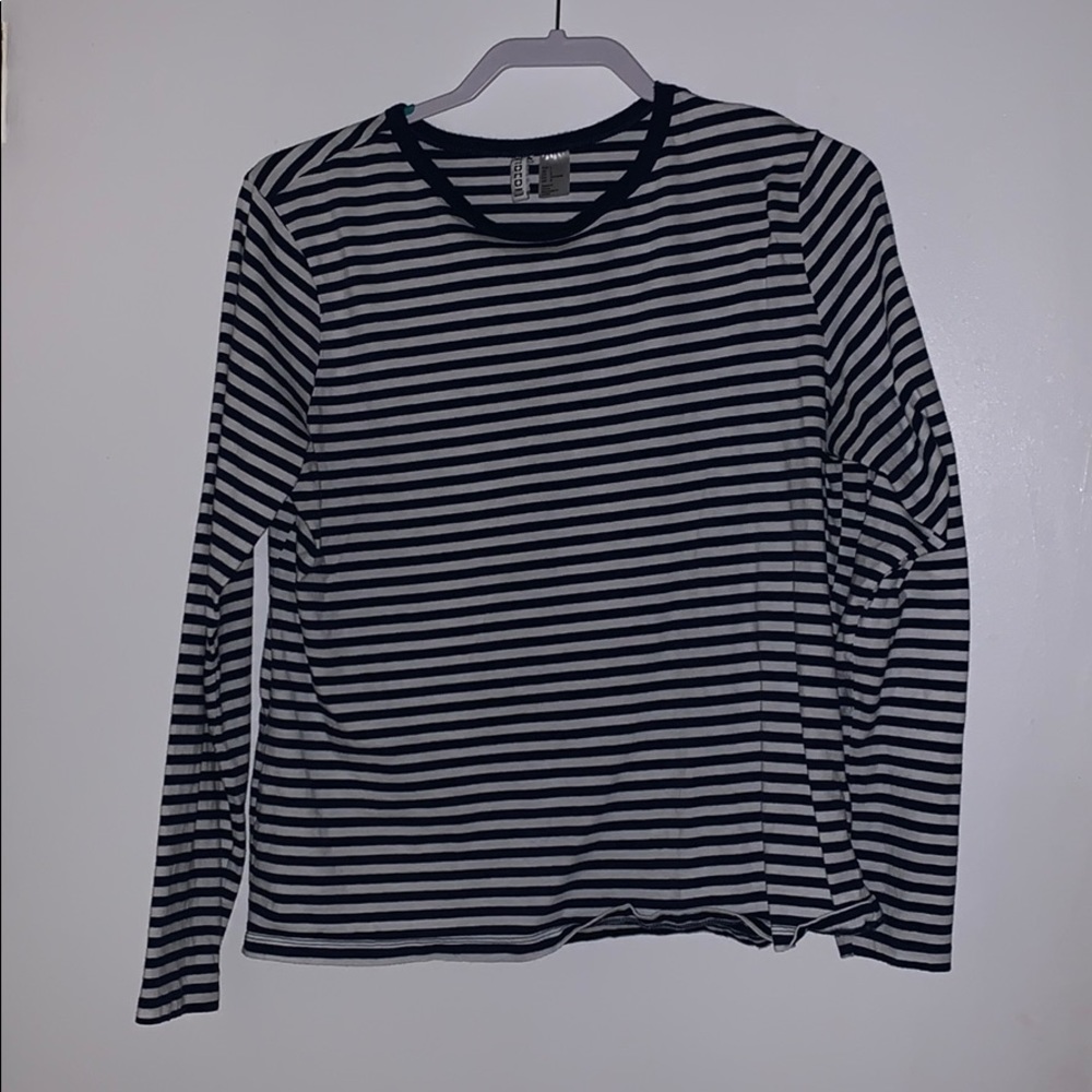 h&m striped long sleeve tee.